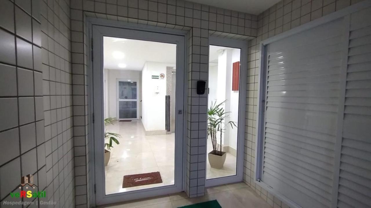 200M Da Praia L Wi-Fi L 4 Pessoas L Churrasqueira L Elevador 3º Andar L Cadeira De Praia E Guarda Sol L Vaga Garagem 特拉曼达伊 外观 照片